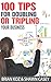 100 Tips For Doubling Or Tripling Your Business by Brian Koz