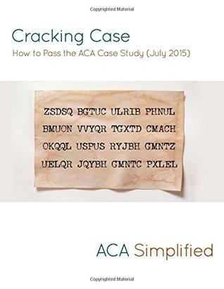 How to pass case study aca image
