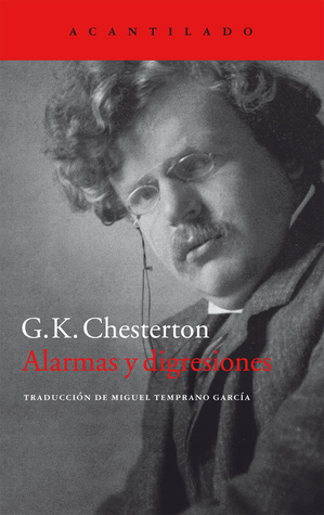 Portada de Alarmas y digresiones, de G.K. Chesterton