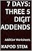 7 Days Math Addition Series: Three 5 Digit Addends, Daily Practice Workbook To Improve Mathematics Skills: Maths Worksheets