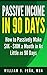Passive Income In 90 Days: How to Passively Make $1K - $10K a Month in as Little as 90 Days