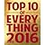 Top 10 of Everything 2016