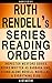Ruth Rendell Series Reading...