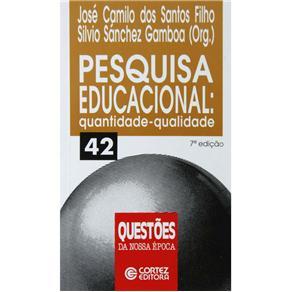 Pesquisa educacional: quantidade-qualidade (Mass Market Paperback)