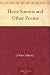 Three Sunsets and Other Poems