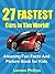 27 FASTEST Cars In The World!: Amazing Fun Facts And Picture Book for Kids (Car Books For Kids 1)