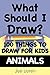 What Should I Draw? - ANIMALS: 100 Things To Draw For Kids