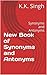 New Book of Synonyms and An...