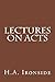 Lectures On Acts