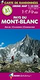 Pays Du Mont-Blanc 1:50K (Hiking Map) (French Edition)