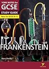 Frankenstein: York Notes for GCSE - everything you need to study and prepare for the 2025 and 2026 exams: (York Notes)