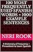 100 Most Frequently Used Spanish Words + 1000 Example Sentences: A Dictionary of Frequency + Phrasebook to Learn Spanish