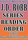 J.D. ROBB : SERIES READING ORDER : PLAIN AND SIMPLE CHECKLIST [IN DEATH SERIES]