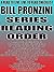 Bill Pronzini: Series Reading Order: A Read to Live, Live to Read Checklist