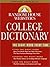 Random House Webster's College Dictionary by Random House