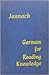 German for Reading Knowledge