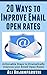 20 Ways to Improve Email open rates: Actionable Steps to Dramatically Improve your Email Open Rates