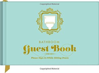 Knock Knock Bathroom Guest Book (Hardcover)