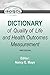 ISOQOL Dictionary of Qualit...