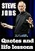 STEVE JOBS: Quotes and life lessons
