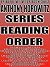 Anthony Horowitz: Series Reading Order: A Read to Live, Live to Read Checklist [Pentagram, Diamond Brothers, Groosham Grange, Alex Rider, Power of Five, Legends, Sherlock Holmes]