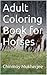 Adult Coloring Book for Horses