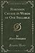 Robinson Crusoe in Words of One Syllable