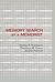 Memory Search By A Memorist