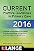 CURRENT Practice Guidelines in Primary Care 2016