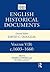 English Historical Document...