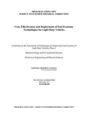 Cost, Effectiveness, and Deployment of Fuel Economy Technologies for Light-Duty Vehicles (Climate Change)