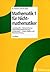 Mathematik 1 f�r Nichtmathe...