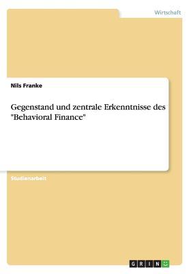 Gegenstand und zentrale Erkenntnisse des 
