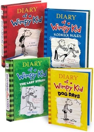 Diary of a Wimpy Kid: #1-4 (Hardcover)