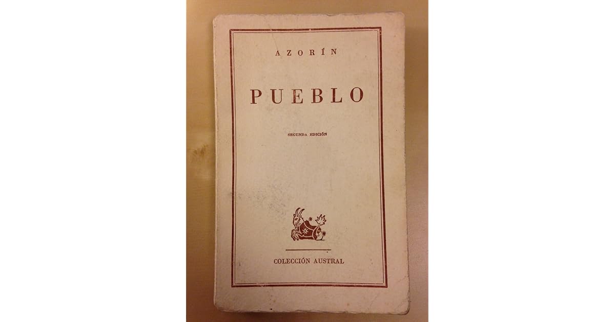 Pueblo by Azorín