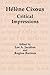 Hélène Cixous by Lee A. Jacobus
