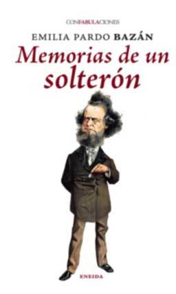 Portada de Memorias de un solterón, de Emilia Pardo Bazán