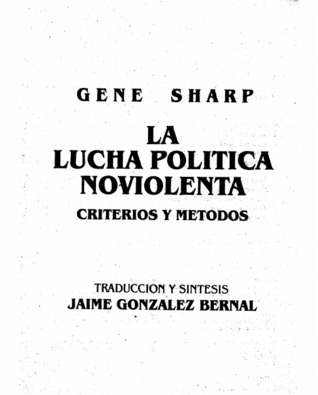 La Lucha Política Noviolenta