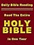 Daily Bible Reading: Read the Entire HOLY BIBLE in One Year (Annotated)