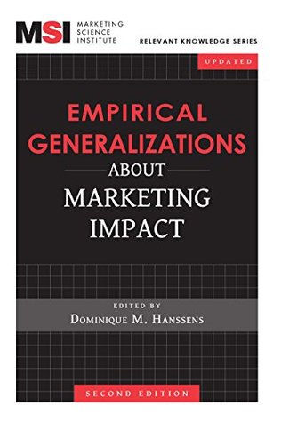 Empirical Generalizations about Marketing Impact (Relevant Knowledge Series)