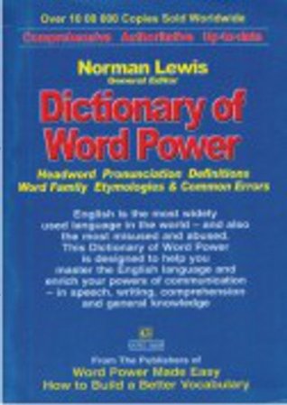 Dictionary Of Word Power Norman Lewis