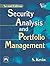 Security Analysis and Portfolio Management