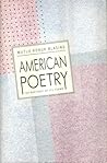 American Poetry: The Rhetoric of Its Forms