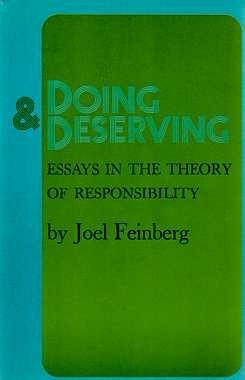Doing and Deserving: Essays in the Theory of Responsibility (Paperback)