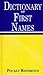 Pocket Reference Dictionary of First Names (Pocket Reference Series)