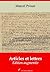 Articles et lettres (Nouvelle édition augmentée) (French Edition)