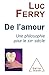 De l'amour (Sciences Humaines) (French Edition)