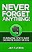Never Forget Anything! by Jay Castro