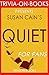 Susan Cain's Quiet - For Fans (Trivia-On-Books)