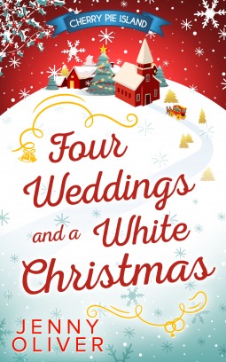 Four Weddings and A White Christmas (Cherry Pie Island Book 5)